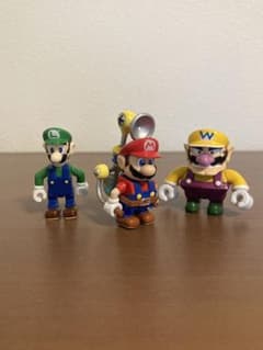 スーパーマリオサンシャイン フィギュア3体セット スーパーマリオ サンシャイン ルイージ ワリオ 3体セット - メルカリ