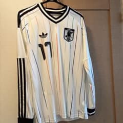 サッカー日本代表 アウェイユニフォーム 長袖 レプリカ 田中碧 XL