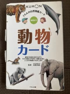 くもんの自然図鑑カード 動物カード 幼児からのサムネイル