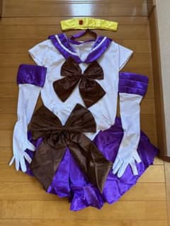 Brand new Sailor Moon Sailor Saturn cosplay costume. (Tomoe Kei, Year-End Party)