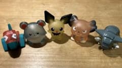 ポケモン フィギュア ポリゴン　マリル　ピチュー　ブルー　ドンファン　5体セットのサムネイル
