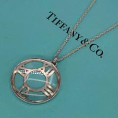 ティファニー Tiffany アトラス オープンメダリオン ネックレス