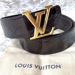 LOUIS VUITTON ルイヴィトン モノグラムヴェルニ ベルト