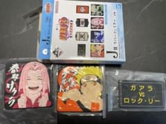 NARUTO 고무 코스터 3 개 세트