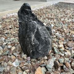 水槽用石　水石　枯山水　黒色片岩　 観賞用　庭石　坪庭　ガーデニング　盆栽のサムネイル