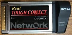 CardBus用LANカード カプラレス LPC-CB-CLX ジャンクのサムネイル