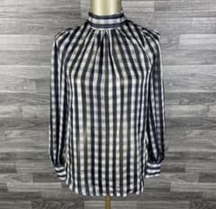 H&M ギンガムチェックブラウスのサムネイル