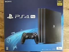 【美品】PlayStation4 Pro ジェットブラック1TBのサムネイル
