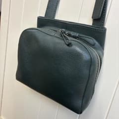 美品★マザーハウス ソラ 2ウェイ ショルダー M フォレストグリーン 美品☆マザーハウス ソラ 2ウェイ ショルダー M フォレストグリーン