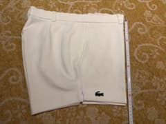 LACOSTE テニスショートパンツ ホワイトのサムネイル