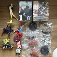 フィギュア まとめ売り 9体 スパイダーマン/ドラゴンボール/うる星やつ