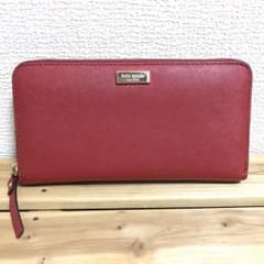 ケイトスペード 財布 長財布赤のサムネイル