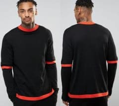 ASOS ダブルスリーブ ジャンパーニット最終値下げのサムネイル