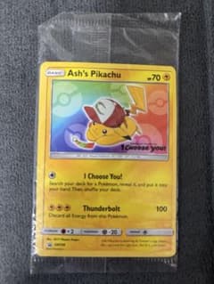 未開封 サトシのピカチュウ　プロモ　Pikachu de Ash 英語 未開封 サトシのピカチュウ プロモ Pikachu de Ash 英語 - メルカリ