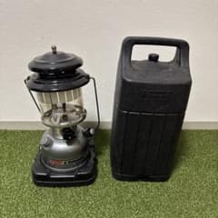 コールマン　Unleaded II ランタン シルバー　ケース付き 菅-07 Coleman Unleaded 2 285 ランタン ケース付き - メルカリ