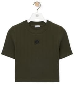 【LOEWE】ANAGRAM GREEN SHORT SLEEVE TOPのサムネイル