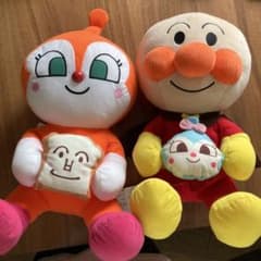アンパンマン　ドキンちゃん　ぬいぐるみセットのサムネイル