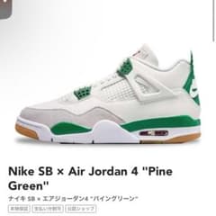 Nike SB × Air Jordan4 Pine Greenのサムネイル