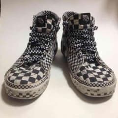 fumio様専用 vans バンズ 総チェッカーフラッグ ハイカットのサムネイル
