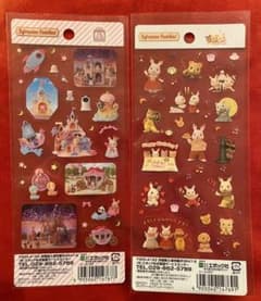 シルバニアファミリー　クリアシール　2枚セットのサムネイル