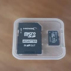 HIDISC microSDXC 64GB SDカードアダプター付のサムネイル