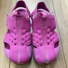 NIKE キッズ サンダル ピンクのサムネイル