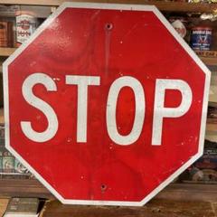 USAジャンクSTOP看板 USA STOP看板 美品 - メルカリ