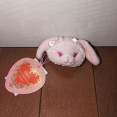 BABY うさくみゃちゃんクリップブローチ ホワイト　3つセット BABY うさくみゃちゃんクリップブローチ ホワイト 3つセット