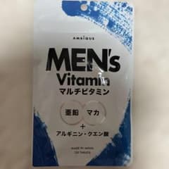 1袋★アンビーク メンズマルチビタミン 亜鉛 マカ 30日分　120粒のサムネイル