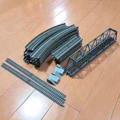 ジャンク tomix Nゲージレールセット（立体交差、cパターン相当