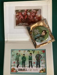 進撃の巨人 リヴァイ 飲食特典缶バッジ 宿泊者限定 ノベルティ