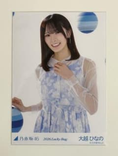 乃木坂46大越ひなのLuckyBagカレンダー衣装生写真のサムネイル