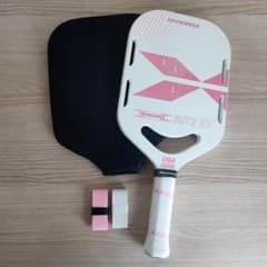 ARRONAX ELITE X3 ピックルボール パドル エッジレス 白 ピンク - メルカリ
