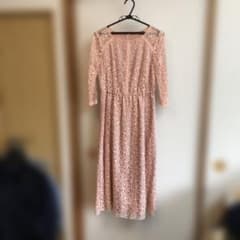 結婚式 お呼ばれドレス　長袖ロングワンピースのサムネイル