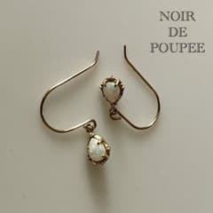 NOIR DE POUPEE ノワールドプーペ オパール フック ピアス - メルカリ