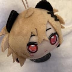 96猫 寝そべりマスコットぬいぐるみ☆のサムネイル