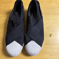 adidas ブラック スリッポンのサムネイル