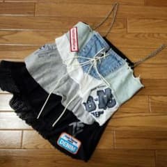 ★MЁGЦ★様専用！リメイク風チェーンストラップキャミのサムネイル