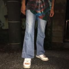 フレアパンツ デニム ブーツカット 古着 リーバイスのサムネイル