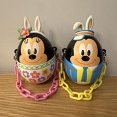 ミッキー&ミニー イースターエッグ ストラップ ディズニーイースター