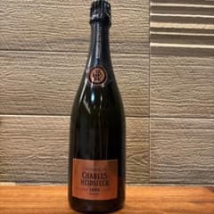 CHARLES HEIDSIECK 1999 ロゼシャンパン 750ml - メルカリ
