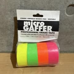 micro GAFFER プロ仕様ガファーテープ 4色セットのサムネイル