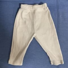 西松屋 ワッフル パンツ 80 ベージュ ベビー ズボンのサムネイル