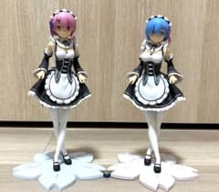 Re:Zero Figure Set of 5 (3 images) - Rem, Ram