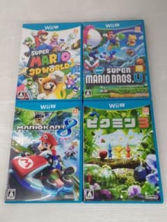 Switchソフト 4本まとめ売り マリオU／ピクミン3／ポケモン／桃鉄ワールド WiiUソフト 4本まとめて スーパーマリオ ピクミン3 - メルカリ