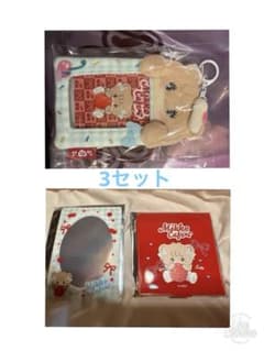 mikkoCafe ラテ ぬいぐるみカードケース➕ミラーフォトフレームセットのサムネイル