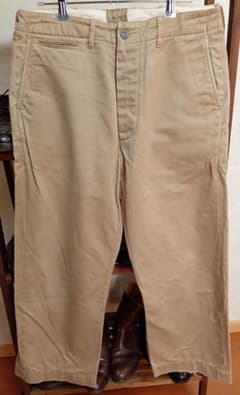 BUZZ RICKSON'S チノパンツ M43035 ベージュのサムネイル
