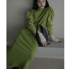 新品アメリヴィンテージ　JACKET LIKE TIGHT KNIT DRESSのサムネイル
