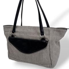 美品】PELLE MORBIDA ペッレ モルビダ ヘリンボーン トートバッグ 