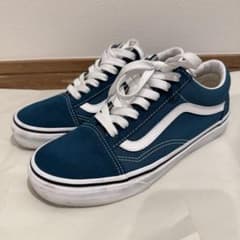 【美品/US企画】VANS オールドスクール 23.5cm ブルーコーラルのサムネイル